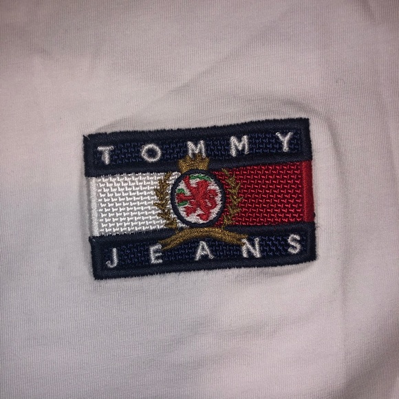 White Tommy Hilfiger Flag Shirt - Picture 3 of 4